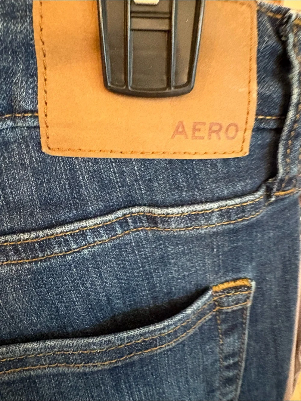 Men's Aero Classic Blue Washed Jeans
